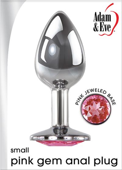 A+e:pink Gem Anal Plug-small