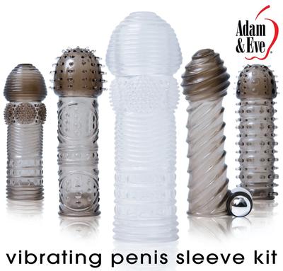 A+e Vibrating Penis Sleeve Kit