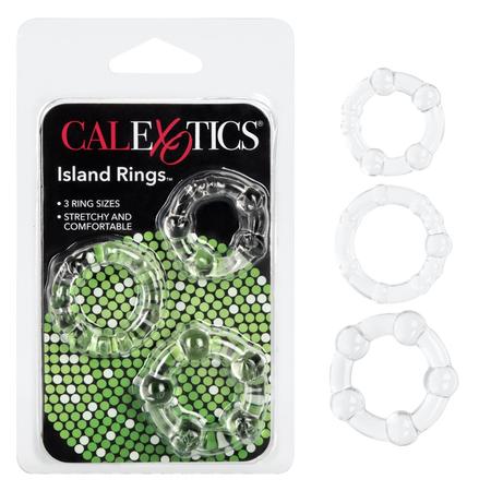 Silicone Island Rings-clear