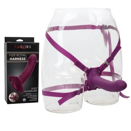 Her Royal Harness Me2 Rumble Plum