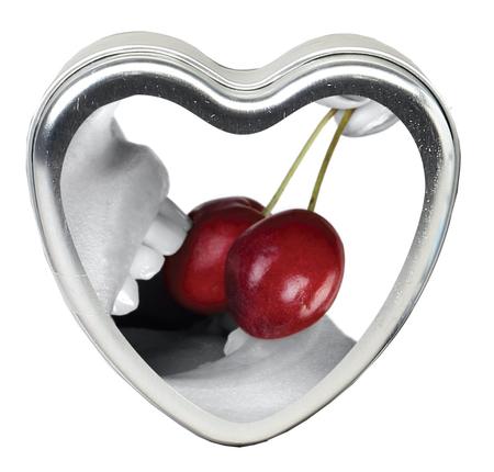 Cherry Edible Heart Candle 4.7oz