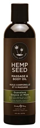 Guavalava Hemp Seed Massage Oil 8oz