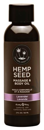 Hemp Seed Massage Oil Lavender 2 Oz