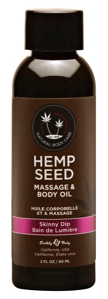  Hemp Seed Massage Oil Skinny Dip2oz