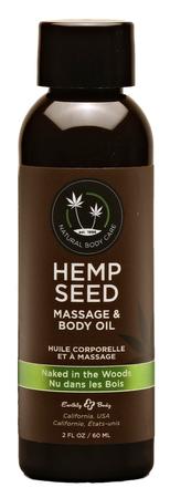 Hemp Seed Massage Oil Naked/wood2oz