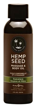 Hemp Seed Massage Oil Guavalava 2oz