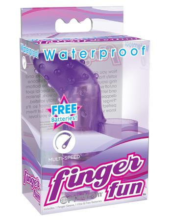 Waterproof Finger Fun-purple
