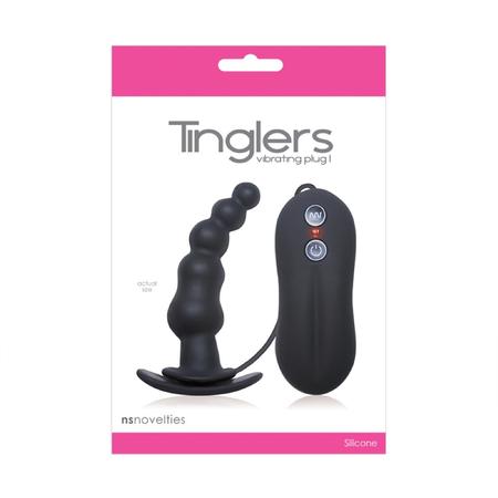 Tinglers Vibrating Plug I-blk