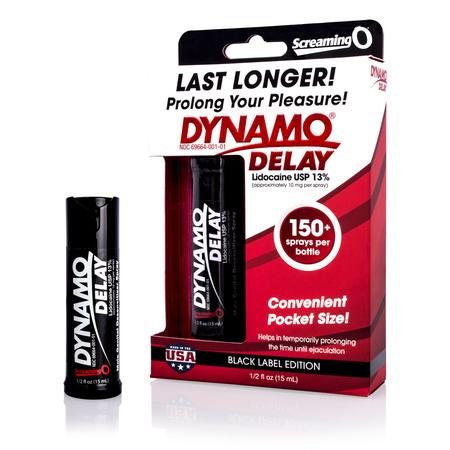 Dynamo Delay Spray-black Label