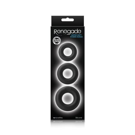 Renegade:super Soft Power Rings-blk