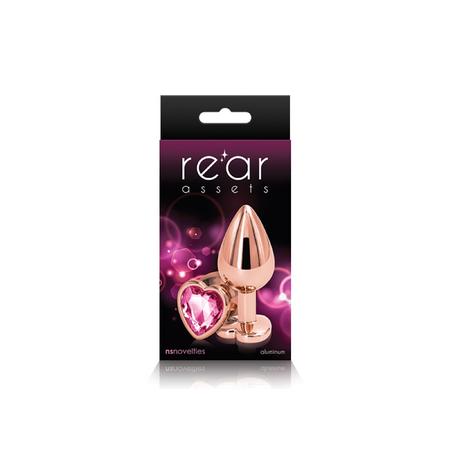 Rear Assets Rose Gold Heart-medium